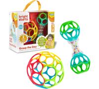 Kalanka-, Set Cadeau Easy-Grasp Oball Bundle - Grasp The Day, Balle Et Hochet, Set De 2 Jouets Sans Bpa, Unisexe, Nouveau-Nés Et Plus