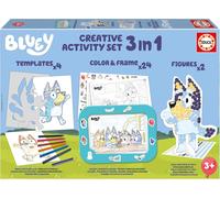 KALANKA-- Set créatif pour décorer Les Personnages Bluey en 3D avec des Autocollants colorés. Artisanat pour Enfants 3 4 5 6 Ans (19885)