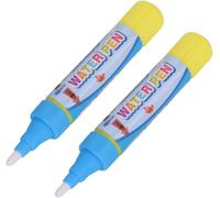 KALANKA-Set de 2 Stylos à Colorier à Eau pour Enfants, Matériel de Dessin Éducatif avec Tapis Magique - Amusement Créatif et Securisé