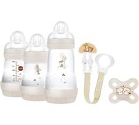 Kalanka-, Set Pour Nouveau-Né, Set Cadeau, Comprend : 2 Biberons Anti-Coliques De 160 Ml, 1 Biberon Anti-Colique De 260 Ml, 1 Tétine Originale Start, 1 Broche Pour Sucette, Dès La Naissance Neutre