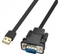 KALANKA-SH-RS232D2 Câble USB vers série RS232 DB9 Puce PL2303GT intégrée pour Windows 8 Liunx Mac OS (Noir)