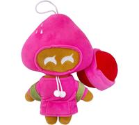 KALANKA-Shadow Milk Cookie Plush, Cookie Run Kingdom Plushies Pillow for Game Fans,Stuffed Figure Doll Birthday for Boys Girls (Strawberry)