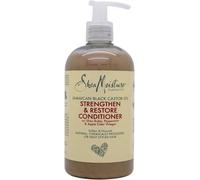 Kalanka-Sheamoisture Après-Shampooing Strengthen & Restore Pour Les Cheveux Naturels, Chimiquement Traités Ou Coiffés À Chaud Huile De Ricin Noir De Jamaïque Sans Silicones Ni Sulfates 384 Ml