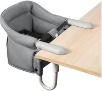 Kalanka-Si¿¿Ge De Table Pour B¿¿B¿¿, Chaise Haute Clip-On, Portable, Gris