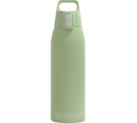 Kalanka-Sigg - Gourde Isotherme 1l - Shield Therm One Eco Green - Rando, Fitness, Yoga - Convient Aux Boissons Gazeuses - Étanche - Passe Au Lave Vaisselle - Sans Bpa - Acier Inoxydable 90% Recyclé -