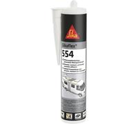 KALANKA-Sika Colle de montage - Sikaflex-554 noir - Idéal pour les grands composants et une charge dynamique élevée - Résistant au vieillissement et aux intempéries - 300 ml
