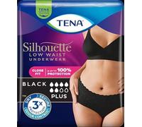 Kalanka-Silhouette Noir Taille Basse Taille L 27 Culotte Pour Fuite Urinaire Élastique Jetable Pour Femme