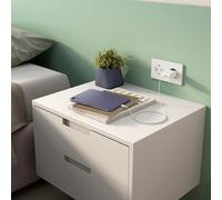 Kalanka-Simon - Chargeur Usb C, Prise Usb Avec Charge Rapide, Chargeur Mobile 20,0 W (Max), Chargeur Rapide De Type C, Technologie Quick Charge Et Power Delivery, Blanc