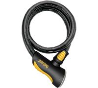 Kalanka-Sistema Onguard - Rottweiler Antivol Noir (Noir/Jaune) 100 Cm X 20 Mm