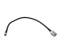 KALANKA-SMA Femelle vers UHF SO239 Femelle Câble d'extension d'antenne RG58 Câble à Faible Perte en Queue de Cochon 30cm pour CB Radio Ham Radio