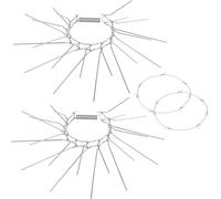 Kalanka-Smartpeas 2x Répulsif Pour Les Martres/Protection Contre Fouine Pour Les Tuyaux De Descente - Gardez Les Fouines À L'écart +Plus : Fil De Fer Barbelé