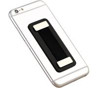 Kalanka-® Smartphone Porte-Doigt En Cuir Voiture Doigt Mont Titulaire Bracket Cas De Téléphone Portable Casque Sport Tablette De L'e-Reader Samsung Galaxy S8 Pour Ipad Iphone 7 8x (Noir)