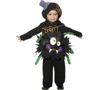KALANKA-Smiffys Toddler's Crazy Spider Costume, Tabard & Hood
