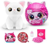 KALANKA-Smitten Kittens Surprise, Sissy, Nurture Play, Soft Toy Unboxing, Interactive, 10 Sons, Ultra Soft Plushies, Adopt Electronic Pet Kitten (Sissy)