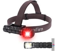 Kalanka-Sofirn Hs42 Lampe Frontale Led Rechargeable - Lumière Rouge Blanche - Lampe Frontale Rechargeable 2100 Lumens - Étanche Ipx6 - Lampe De Casque Super Lumineuse Pour Le Camping, La Randonnée, L