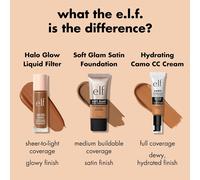 Kalanka-Soft Glam Fond De Teint, À Couverture Moyenne, Longue Durée Et Raffermissant Pour Une Finition Lisse, Satinée, Végétalien Et Sans Cruauté Envers Les Animaux, 21 Light Neutral