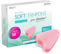 Kalanka-Soft Tampons Mini I 50 Pcs I Pour Le Sport, La Natation & Le Spa I Éponges Menstruelles Ultra Douces I Insertion & Retrait Faciles I Mini Tampon Doux Sans Fil