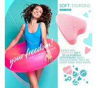 Kalanka-Soft Tampons Normal I 10 Pcs I Pour Le Sport, La Natation & Le Spa I Éponges Menstruelles Ultra Douces I Insertion & Retrait Faciles I Tampon Doux Sans Fil