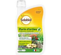 KALANKA-SOLABIOL Purins d'Orties Anti Puceron - Lutte Contre les Pucerons Acariens Mildiou & Oïdiume - Renfort Protecteur - Etui 1L - Utilisable en Agriculture Biologique - SOPOR1