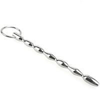 Kalanka-Sonde Urétrale Plug Pénien À Longue Tige Et 2 Tailles D'anneaux Inclus