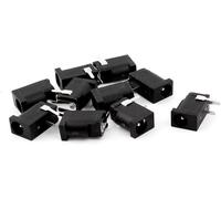 KALANKA-sourcing map 10pcs Connecteur de Prise d'alimentation Fiche Jack PCB Montage 3.5x1.1mm 3 Broche Femelle DC