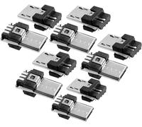 KALANKA-sourcingmap Lots de 10 connecteurs Micro USB