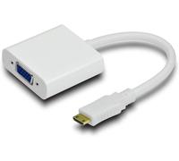 KALANKA-Spain HDMIVGA Adaptateur HDMI Mini VGA Blanc