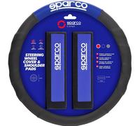 Kalanka-Sparco Progetto Corsa Spc1111kaz Funda Volante + Pad N/Az, Bleu/Noir
