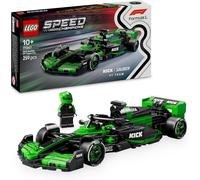 KALANKA-Speed Champions Voiture F1 Kick Sauber Team C44 - Jeu de Construction avec véhicule de Course - Minifigurine Collector de Pilote de Formule 1 - Maquette pour garçons et Filles dès 10 Ans 7724