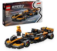 KALANKA-Speed Champions Voiture F1 McLaren Team MCL38 - Jeu de Construction avec véhicule de Course - Minifigurine Collector de Pilote de Formule 1 - Maquette pour garçons et Filles dès 10 Ans 77251