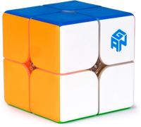 KALANKA-Speed Cube 2x2, Cube de Vitesse 249 V2 sans Autocollant, Magic Puzzle Cube 49mm avec IPG Core/Anti-Cornertwist/Anti-Pop/Surface Tactile en Nid d'abeille, Cadeau Jouet pour Enfant Débutant Adu