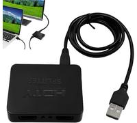 KALANKA-Splitter HDMI, Répartiteur HDM1 1 en 2 Sorties avec Câble pour Double Moniteur, Adaptateur Répartiteur pour Xbox/ PS3/ PS4/ DVD/Roku/Blu-Ray/HDTV Et Plus Appareil