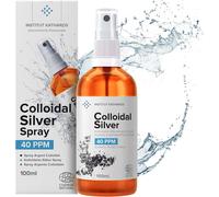 Kalanka-Spray Argent Colloïdal 100ml ¿ 100% Naturel 40 Ppm ¿ Concentration Supérieure, Particules Plus Petites : Meilleurs Résultats ¿ Fabriqué En France ¿ Certifié Par 3 Laboratoires ¿ ®