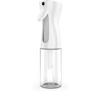 KALANKA-Spray Capillaire, Spray Coiffant 200ML Outil de Brume Capillaire Ultra Fine pour Coiffeur/Plantes/Fleurs Blanc + Transparent
