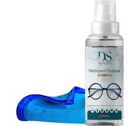 Kalanka-Spray Lunettes Nettoyant 200ml Avec Chiffon En Microfibre Spray Nettoyant Verre Anti-Buée Casque De Moto, Lunette De Ski Spray Nettoyage Pc, Television, Ordinateur Portable, Smartphone