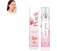 Kalanka-Spray Soin De La Bouche 20ml, Spray Haleine Fraiche, Élimine La Mauvaise Haleine, Spray Rafraîchissant Pour L'haleine Avec Buse De Type Presse, Effet Longue Durée, Vaporisateur Buccal-Pêche B