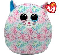 KALANKA-Squishy Beanies - Emma à étoiles Multicolores - Coussin en Peluche Doux avec Yeux pailletés - Idée Cadeau pour Petits et Grands - 22 cm - T39264