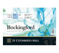Kalanka-St Cuthberts Mill - Bloc 12 Feuilles De Papier Aquarelle Grain Fin - A4 - 300g/M² - Blanc