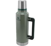 Kalanka-Stanley Classic Legendary Thermos 1.9l - Maintient La Température 45h (Chaud/Froid) - Bouteille Isotherme - Sans Bpa - Gourde Isotherme En Acier Inoxydable - Gourde Inox - Hammertone Green