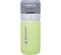 Kalanka-Stanley Quick Flip Gourde Isotherme 0.47l - Froid Pendant 7 Heures - Étanche - Va Au Lave-Vaisselle - Couvercle À Bouton-Pression - Thermos Sans Bpa - Gourde Inox - Bouteille D'eau - Citron
