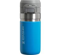 Kalanka-Stanley Quick Flip Gourde Isotherme 0.47l - Froid Pendant 7 Heures - Étanche - Va Au Lave-Vaisselle - Couvercle À Bouton-Pression - Thermos Sans Bpa - Gourde Inox - Bouteille D'eau - Azure