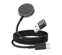 KALANKA-Station de Recharge Magnétique USB-C et USB-A pour Samsung Galaxy Watch, Câble de Recharge Portable Sécurisé de 1 Mètre pour Watch 8/7/Ultra/6/6 Classic/5/5 Pro/4/4 Classic/3/Active 2/FE