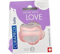 Kalanka-Sucette Baby Taille 0 ¿ Pour Nouveau-Nés Favorise Le Développement Naturel De La Mâchoire Et Du Palais Sans Bpa, Rose Fabriquée En Suisse