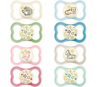 Kalanka- Sucette Supreme Nuit 6+ Mois (2 Pièces) Coloris Aléatoire ¿ Tétine Pour Nourrisson Phosphorescente En Silicone ¿ Tétine Bébé Idéale Pour Un Bon Développement Bucco-Dentaire