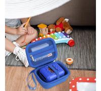 KALANKA-Suitcase Compatible BITZEE Disney/BITZEE MAGICALS/BITZEE Mon Animal Interactif Bitzee, Support de Rangement de Voyage Dur pour bitzee Virtual Electronic Pet Kids Toys, Batterie, Bleu Profond