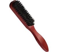 Kalanka-Sularpek Brosse En Poil De Sanglier, Brosse Plaquante Cheveux, Brosse A Chignon, Brosse Pour Plaquer Les Cheveux Pour Femme Et Homme, Pour Le Nettoyage Des Cheveux Et De La Barbe