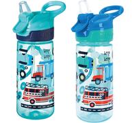 Kalanka-Super Quench ¿ Tasse Pour Enfants Anti-Fuites Poignée De Transport 540ml Bleu 2 Pack