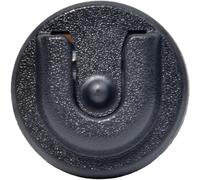 KALANKA-Support de Micro Radio CB à Clipser avec Dos adhésif 3M pour Midland, Kenwood, Motorola, CB Ham, Radio Mobile Amateur PMR pour Voiture, Jeep, véhicule, Maison, Bureau (Noir, 1 pcs)