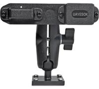 KALANKA-Support de microphone pour radio de voiture et haut-parleur, talkie-walkie et microphone avec vis et dos adhésif 3M pour Motorola Baofeng Kenwood Hytera Icom Midland Quansheng