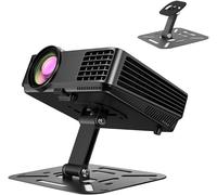 KALANKA-Support de plafond pour projecteur, avec interface à vis 1/4"", universel, multi-angle, pour home cinéma, salle de jeux, noir